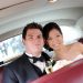 Matthew and Huyen heading to their reception
